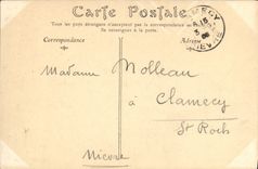 CPA Vezelay Vue Generale