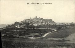 CPA Vezelay Vue Generale