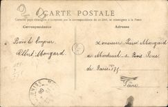 VINTAGE POSTCARD Vezelay Places Beautiful Cross