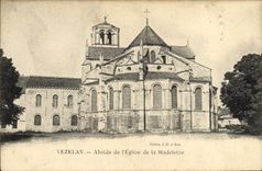 CPA Vezelay Abside de L'Eglise de la Madeleine
