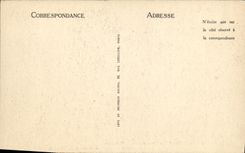 VINTAGE POSTCARD Vezelay Basilica of the Madeleine Tympanum and archivolt of the right door of Narthex