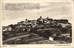 CPA Vezelay Vue generale