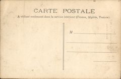 VINTAGE POSTCARD Vezelay the Tower of the clock