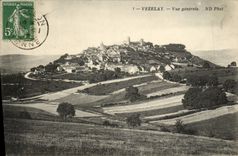 CPA Vezelay Vue Generale