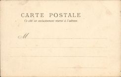 VINTAGE POSTCARD Vezelay the mountain and the valley of the Cure