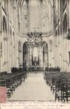 CPA Villeneuve Sur Yonne Interieur de L'Eglise