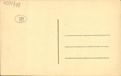 VINTAGE POSTCARD Villeneuve On Yonne the Street Of the Bridge