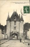 CPA Villeneuve Sur Yonne Porte De Sens Cote interieur