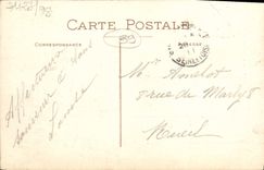 CPA Villeneuve Sur Yonne Porte De Sens Cote interieur
