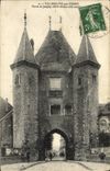 CPA Villeneuve Sur Yonne Porte De Joigny