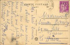 CPA Villeneuve Sur Yonne Rue Carnot Et Porte De Sens Vue Interieure