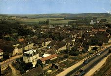 CPM Villevallier Vue Generale
