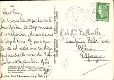 VINTAGE POSTCARD Tank Of the Holy Bumblebee Fargeau