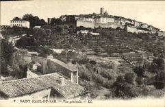 CPA Saint Paul Du Var Vue Generale