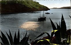 MODERN CARD Dimension of Azure Against Day On the Gold Islands