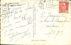 CPM Cote d'Azur Coucher De Soleil Bateau Pecheur Peche 