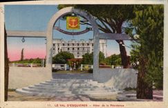VINTAGE POSTCARD the Valley of Esquieres Hotel Of the Residence