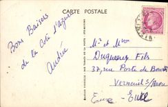 VINTAGE POSTCARD the Valley of Esquieres Hotel Of the Residence
