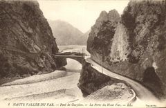 CPA Haute Vallee Du Var Pont De Gueydan La Porte Du Haut Var