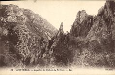 CPA L'Esterel Aiguilles Des Rochers Du Perthuis