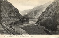 CPA La Vallee Du Var La Ligne Du Sud