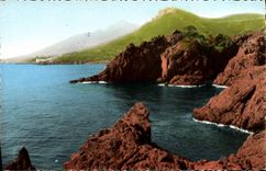 CPM La Corniche D'Or Rochers Rouges Du Trayas