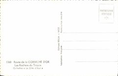 CPM Route De La Corniche D'Or Les Rochers Du Trayas