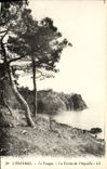 VINTAGE POSTCARD Esterel Trayas the Point Of the Needle