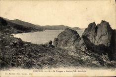 POSTAL Esterel Trayas Rocks De Maubois de la VENDIMIA