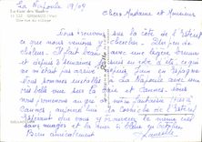 CPM La Cote Des Maures Grimaud Une Rue Du Village