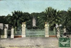 VINTAGE POSTCARD Tamaris Entered Of the Castle Michel Pasha