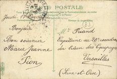 CPA Tamaris Entree Du Chateau Michel Pacha