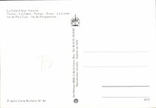 MODERN CARD the Of the department of Var Dimension of Azure Toulon Collects It Hyeres Giens Londe Ile of Port Cross-country race Island of Porquerolles