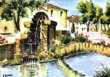 CPM Les Aquarelles Provence Cote d'Azur 