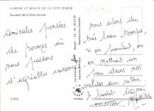 MODERN CARD Light And Beauty Of the Dimension of Azure Souvenir Of the Of the department of Var Dimension Aiguebelle co. Maxime Bormes FAviere St Tropez