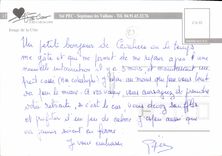 MODERN CARD a Little place Of Paradise the Dimension of Azure boat