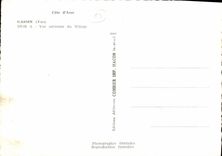 MODERN CARD Dimension of Gassin Azure Seen Air Of the Village