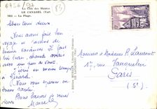 CPM La Cote Des Maures Le Canadel La Plage