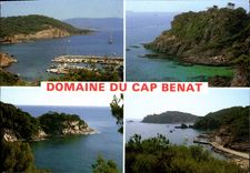 CPM La Cote d'Azur Bormes Les Mimosas Domane Du Cap Benat Port du Pradet Cap Blanc Grande Calanque 