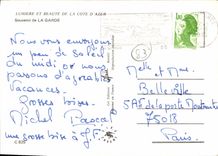 CPM Lumiere Et Beaute De La Cote d'Azur Souvenir De La Garde