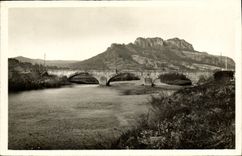 MODERN CARD Roquerrune S Argens the Rock And the Bridge On Argens