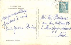 POSTAL MODERNA Napoule el castillo D Agecroft