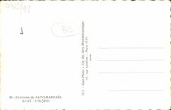 MODERN CARD Surroundings Of Saint Raphael Agay the Gold Island