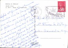 MODERN CARD Reflections Of Esterel Agay Beach Of Long Camp