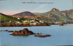 MODERN CARD Antheor the russet-red Cape And Villas