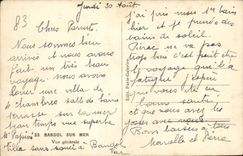 CPA Bandol Sur Mer Vue Generale