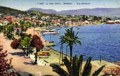 CPA La Cote d'Azur Bandol Vue Generale