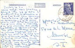 VINTAGE POSTCARD the Dimension of Bandol Azure View