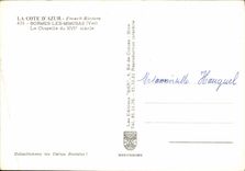 MODERN CARD the Dimension of Bormes Azure Mimosas La Chapelle