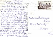 MODERN CARD To remember De Bormes Mimosas